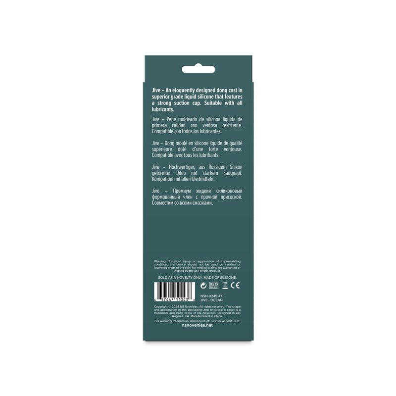 Lust - n - Dreams - Jive Ocean Blue 16.3 cm Dildo - DONGS