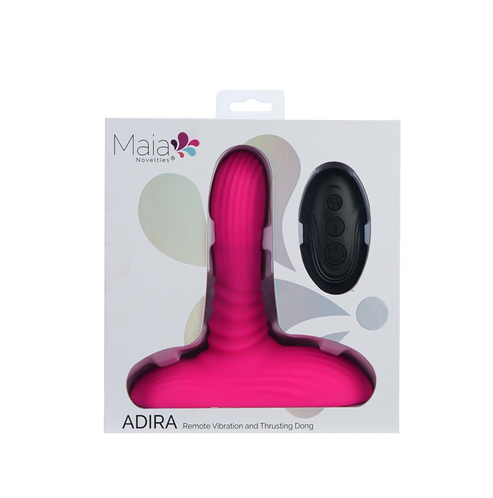 Maia Adira Thrusting Vibrator With Wireless Remote - VIBRATORS