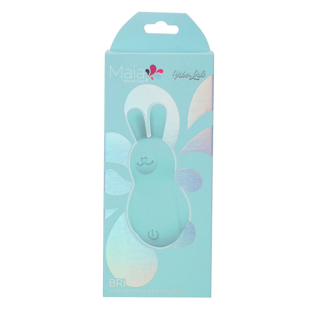 Maia BRI - Teal Vibrating Bunny Bullet - BULLETS & EGGS
