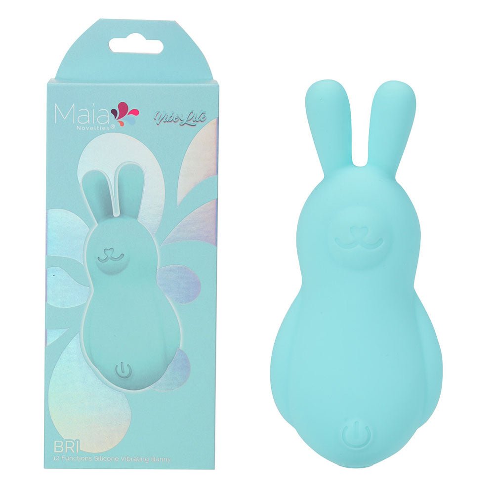 Maia BRI - Teal Vibrating Bunny Bullet - BULLETS & EGGS