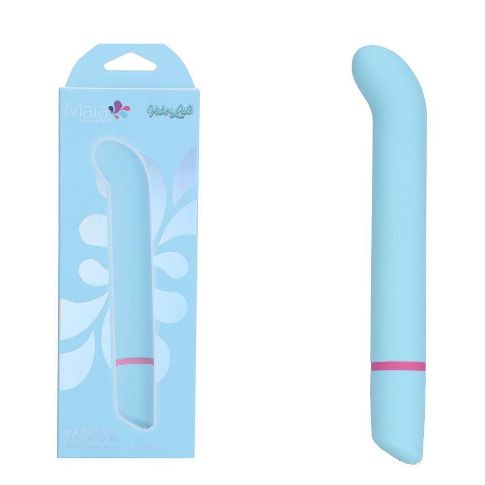 Maia Marni Blue USB Rechargeable Luxury Personal Vibrator - VIBRATORS
