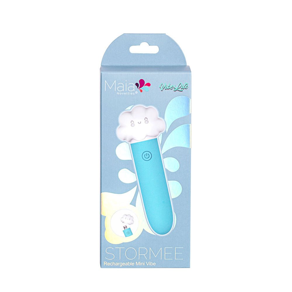Maia STORMEE - Blue 11.1 cm USB Rechargeable Bullet - BULLETS & EGGS