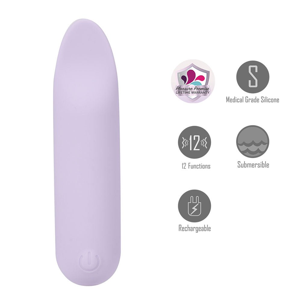 Maia TAWNI - Lavender Bullet with Flickering Tip - BULLETS & EGGS