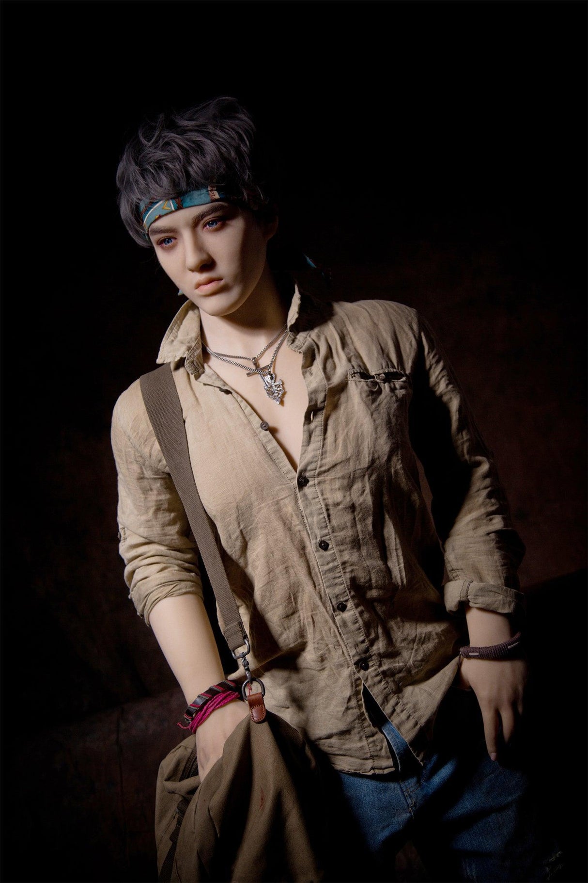 Male Sex Doll WU Qita Doll - 175cm / 5'9" Full TPE - Sex doll