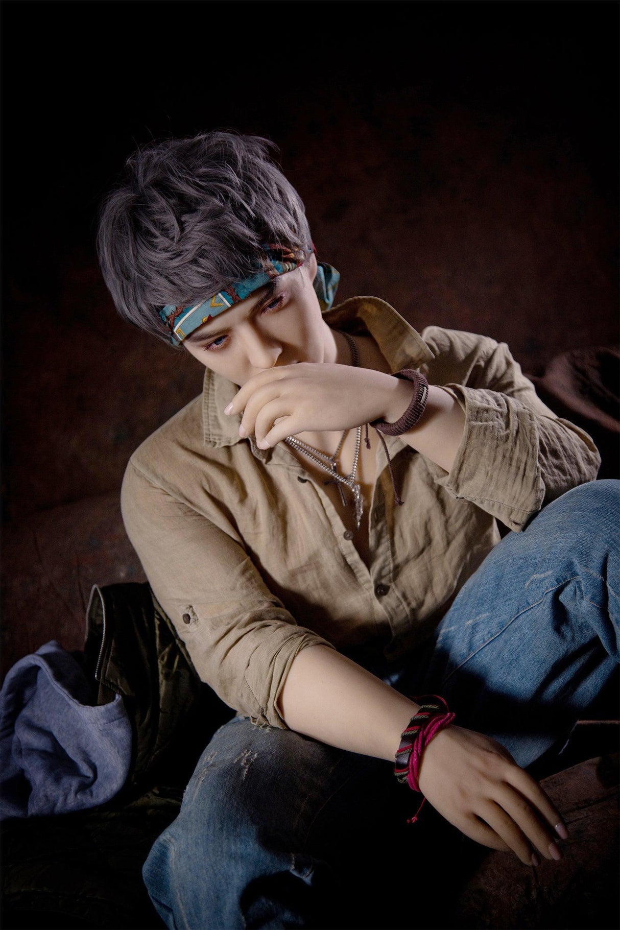 Male Sex Doll WU Qita Doll - 175cm / 5'9" Full TPE - Sex doll