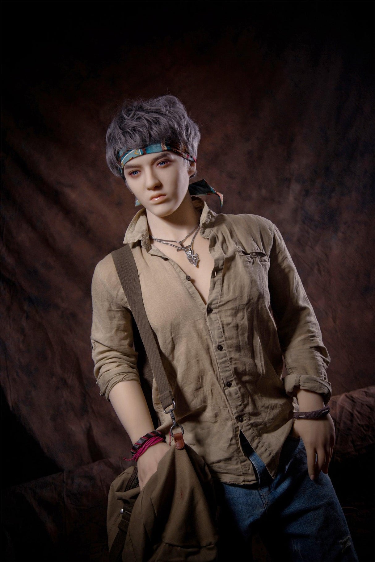 Male Sex Doll WU Qita Doll - 175cm / 5'9" Full TPE - Sex doll