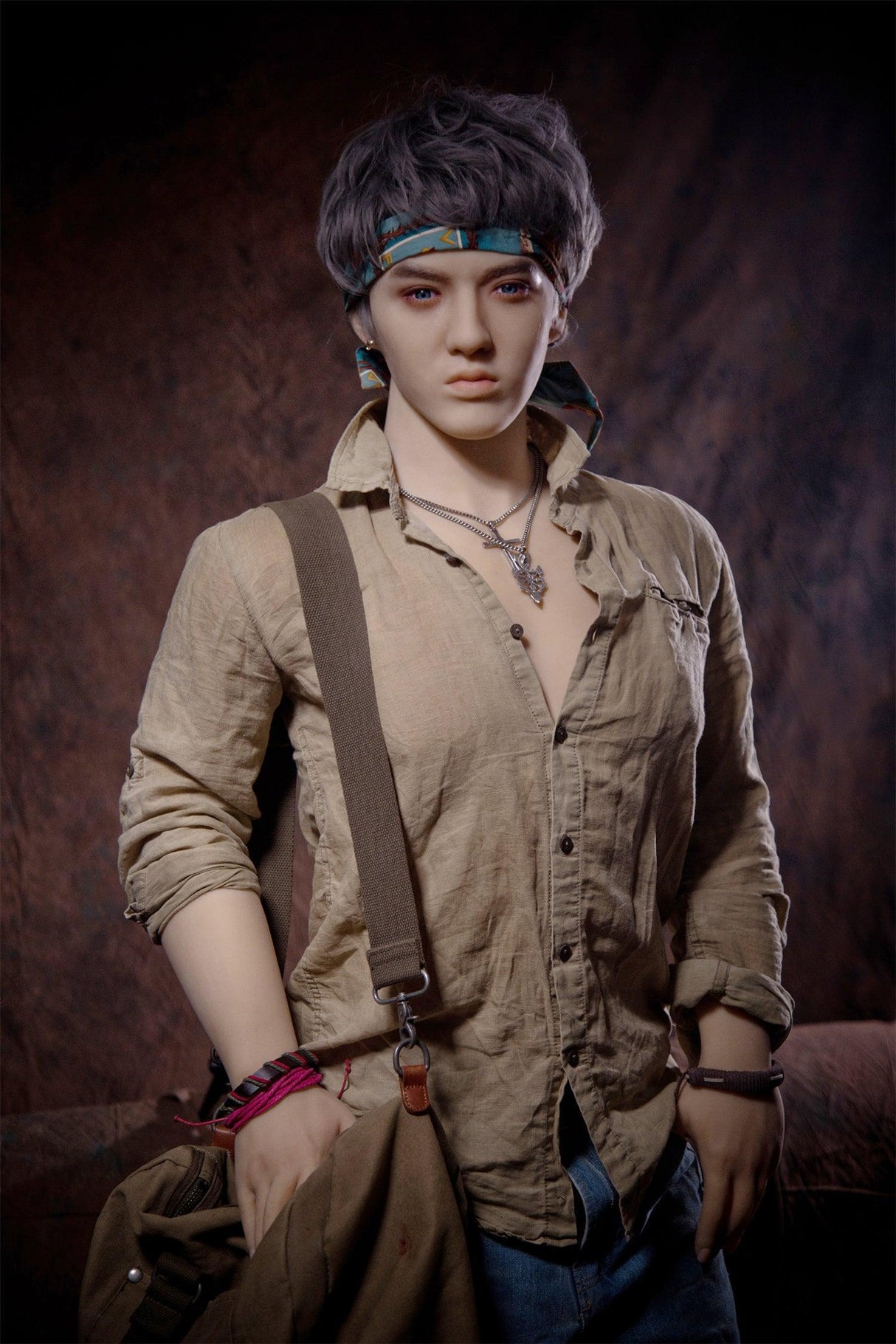 Male Sex Doll WU Qita Doll - 175cm / 5'9" Full TPE - Sex doll
