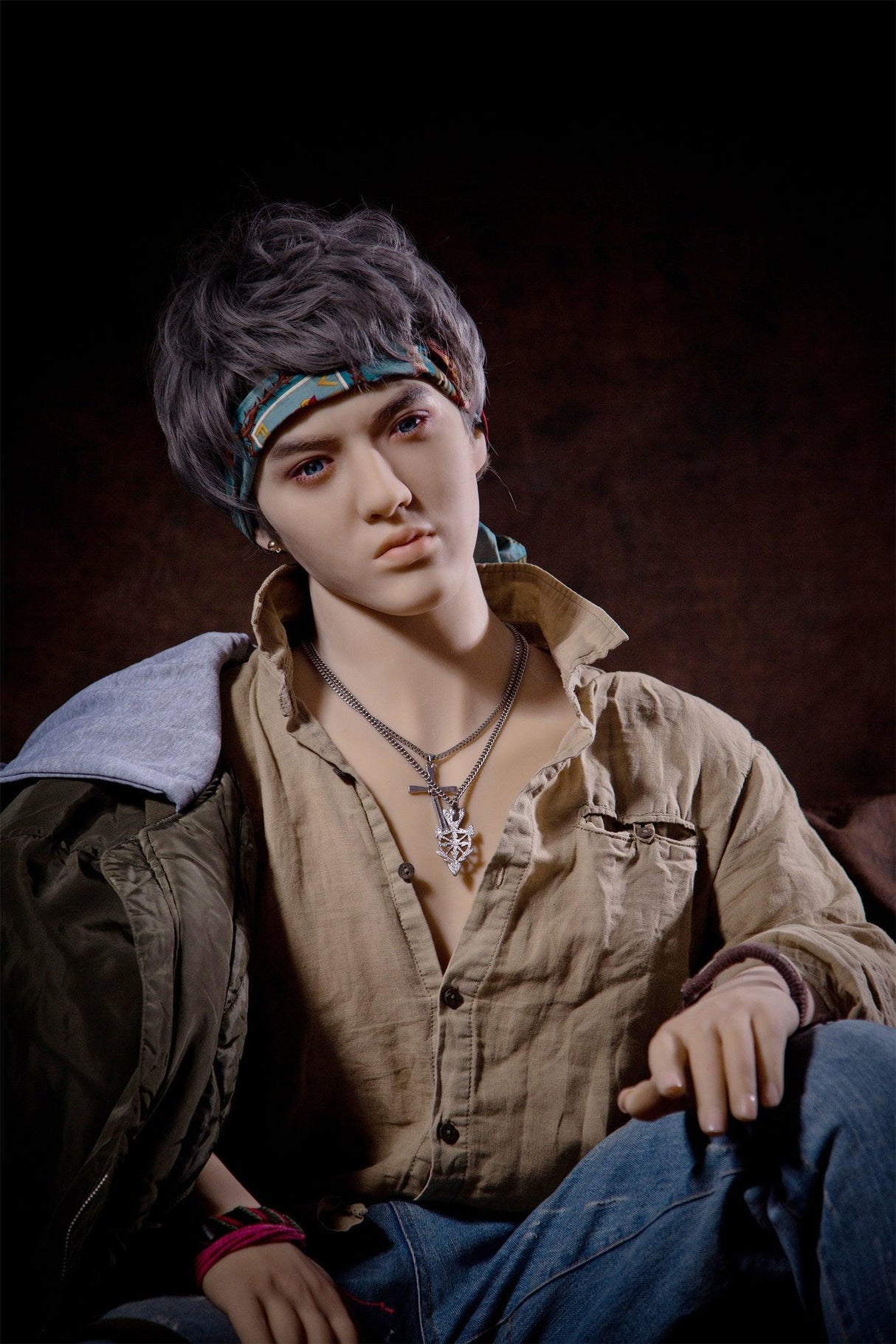 Male Sex Doll WU Qita Doll - 175cm / 5'9" Full TPE - Sex doll