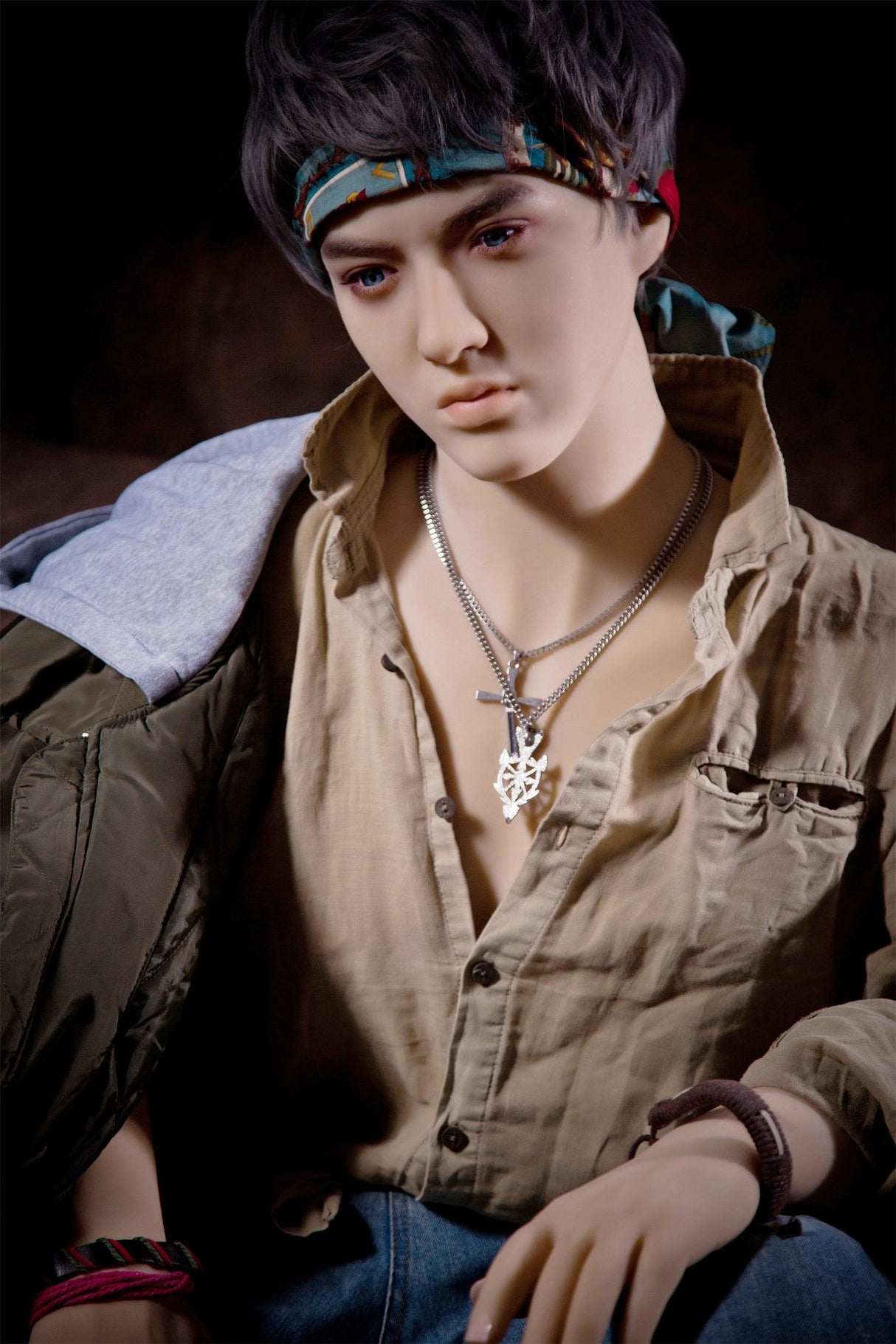 Male Sex Doll WU Qita Doll - 175cm / 5'9" Full TPE - Sex doll