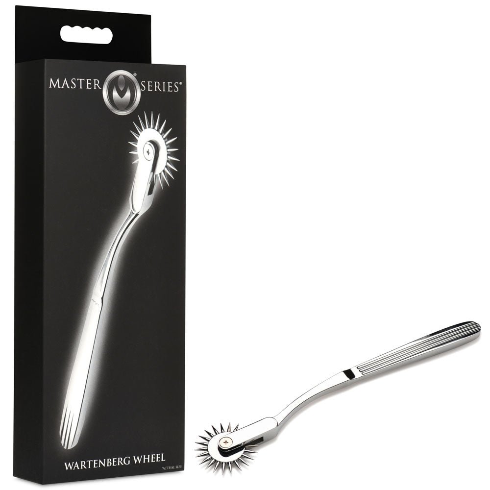Master Series Silver Sensation - Metal Wartenberg Wheel - BONDAGE - TOYS