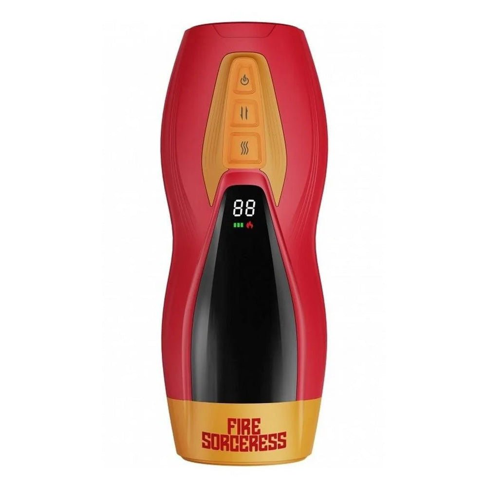 MASTURS Solara Auto Stroker – Heating, Thrusting & Vibrating Toy - MASTURBATORS
