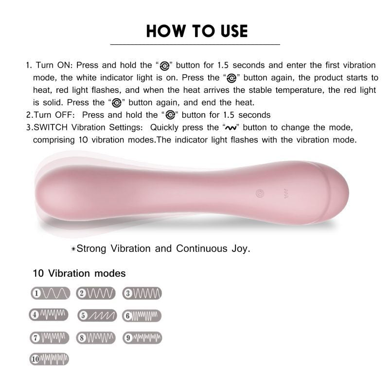 Maya Curve Silicone Vibrator Pink - Adult Toys