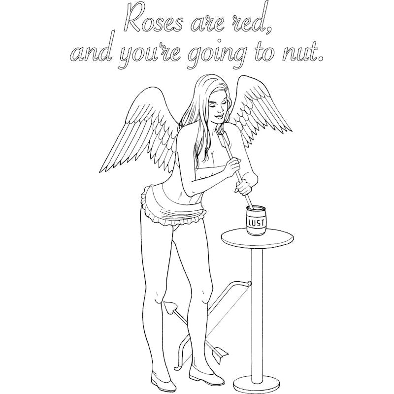 My Naughty Valentine Colouring Book - Adult Toys