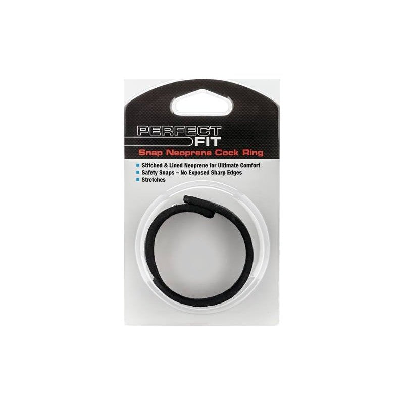 Neoprene Snap Cockrings - Adult Toys