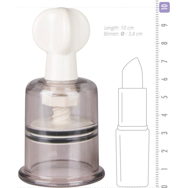 Nipple and Clit Suckers Large 2 Pc - Adult Toys