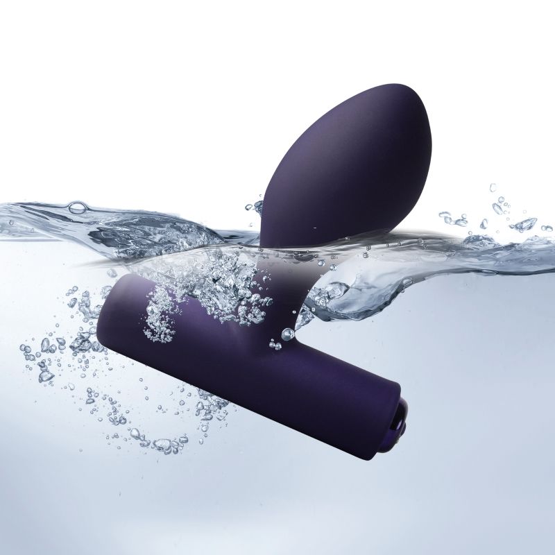 Nova Orbital Butt Plug Vibrator Blue - Adult Toys