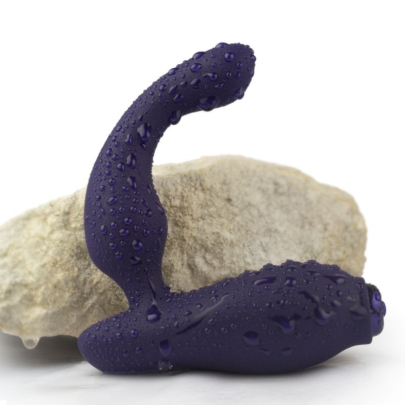 Nova Sovereign Smooth P Spot Vibrator Blue - Adult Toys