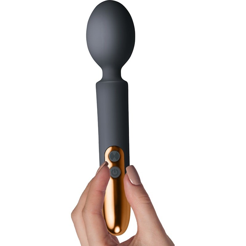 Oriel Rechargeable Wand Black - Adult Toys