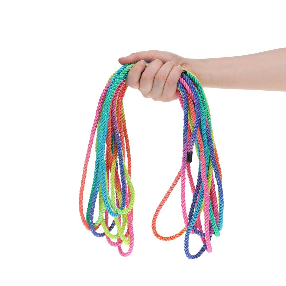 OUCH! Bondage Rope - 10 M Multicolour - BONDAGE - TOYS