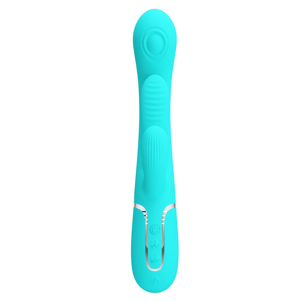 Party Up ANDY Multi Function Vibrator - Teal - VIBRATORS