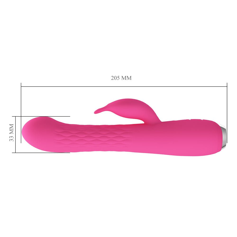 Party Up ERIC Rotating Beads Vibrator - Pink - VIBRATORS