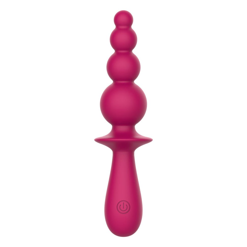 Party Up EVAJANE - Pink Beaded Vibrator - VIBRATORS