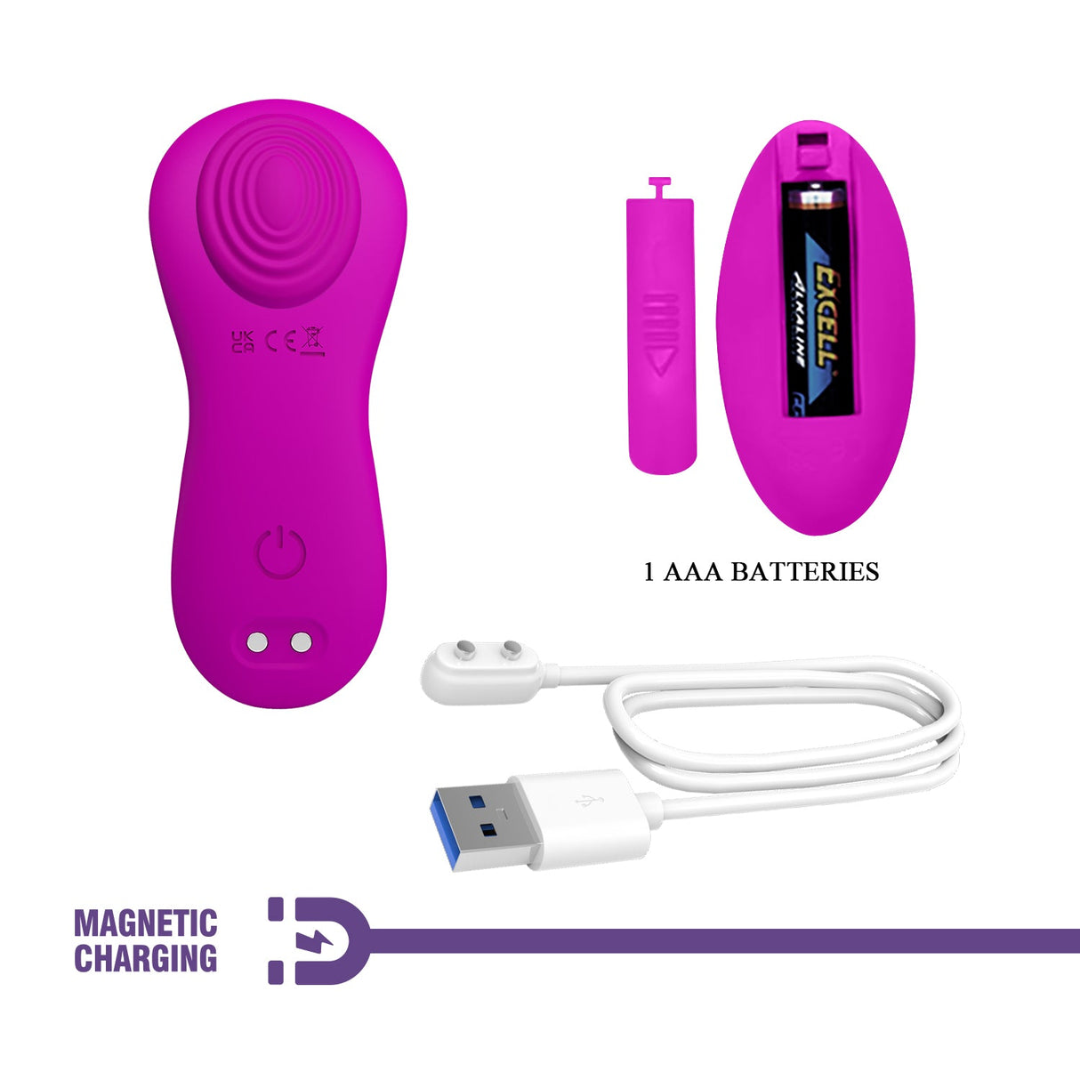 Party Up MICHAEL Panty Vibe - Pink with Wireless Remote Control - STIMULATORS