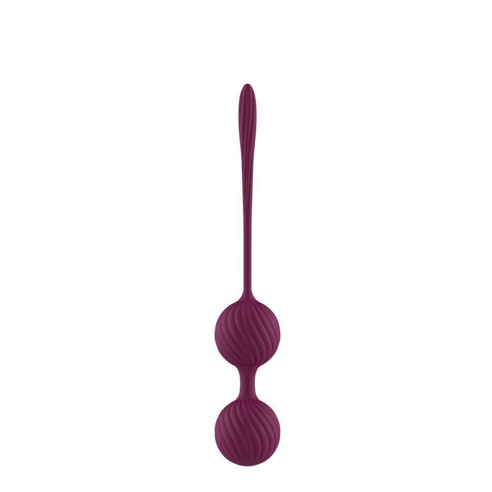 Passion Play Kegel Balls Purple Dual Set For Pelvic Floor Exercise - KEGEL TOYS