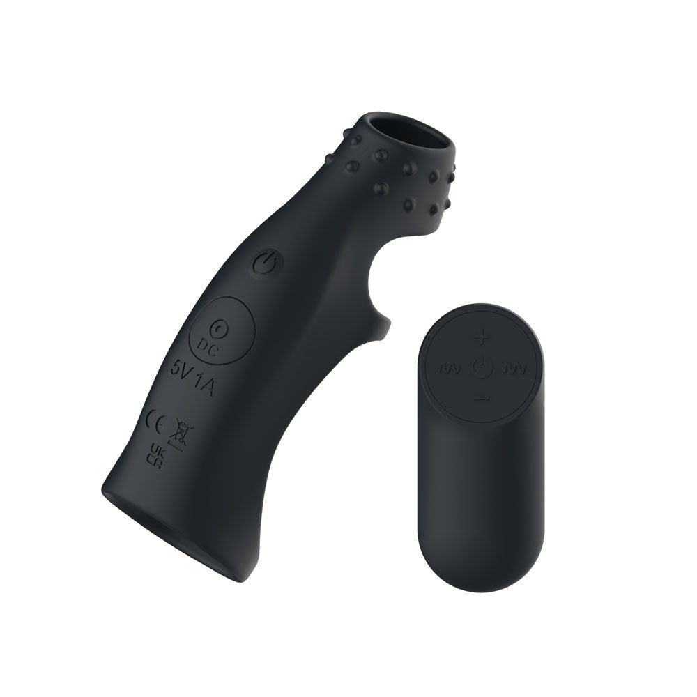 Passion Play Vibrating Cock Ring Sleeve Wireless Remote - SLEEVES