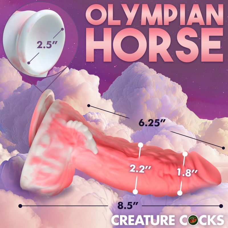 Pegasus Pecker Winged Silicone Dildo - Adult Toys