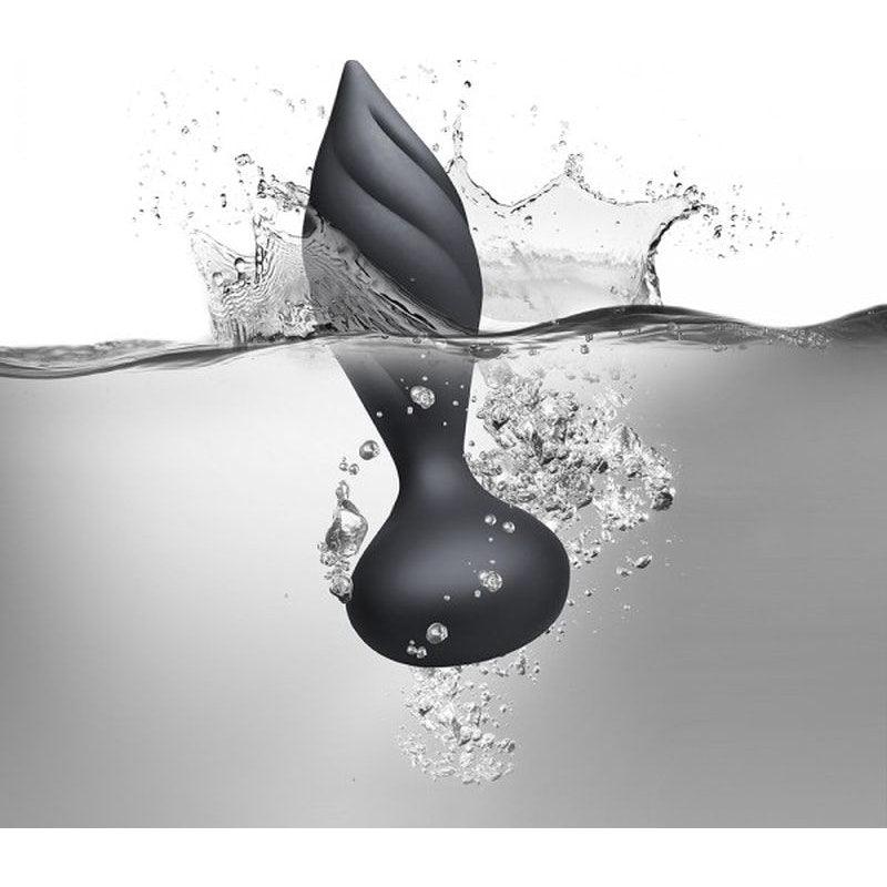 Petite Sensation Desire Butt Plug w Remote Black - Adult Toys