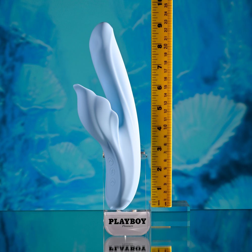 Playboy Pleasure IN BLOOM - Tapping & Heating Dual Vibrator - VIBRATORS