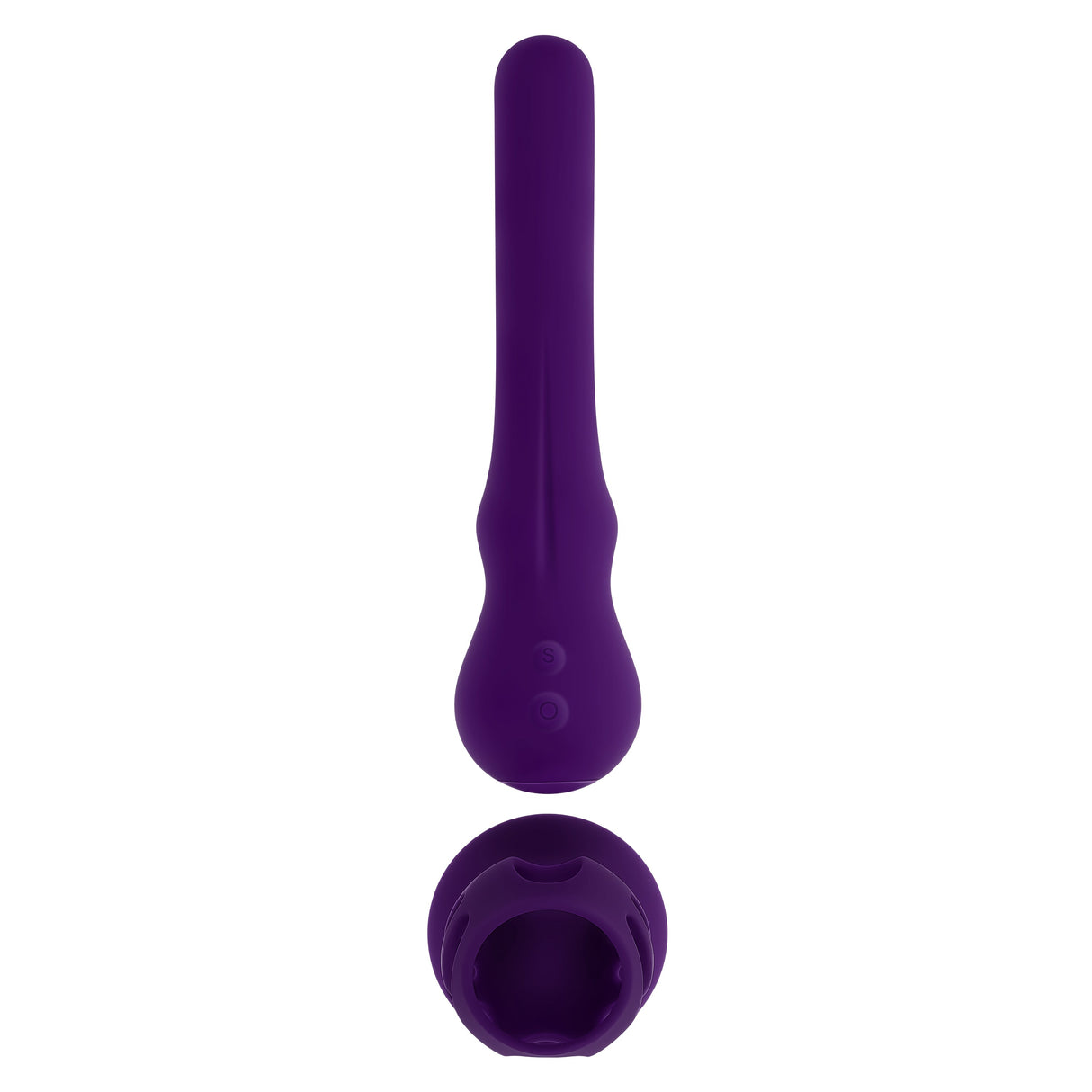 Playboy Pleasure Wiggle It Purple Wiggling Vibrator - VIBRATORS