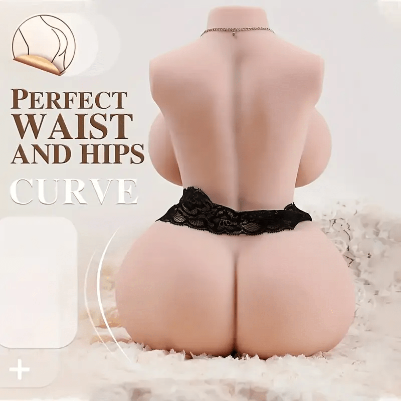 Curvy Realistic Sex Doll Torso - 9kg/16kg Dual Depth - Sex Doll