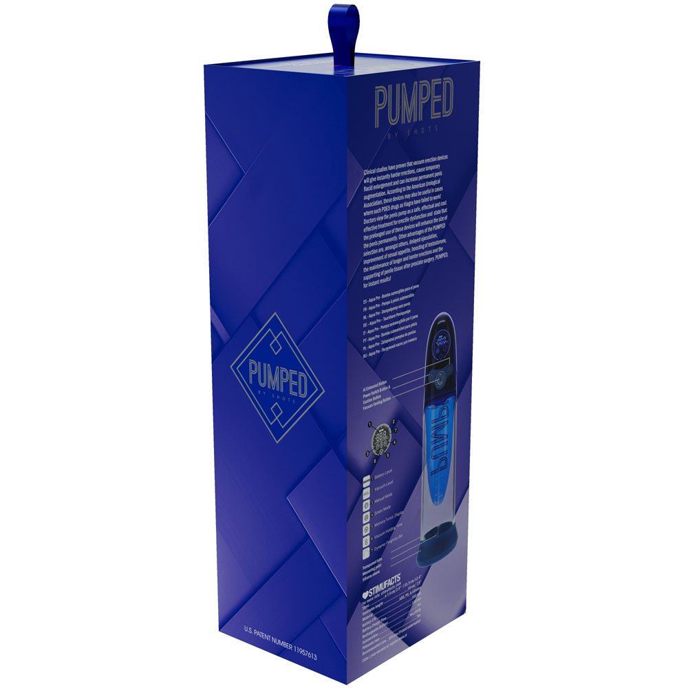 PUMPED Aqua - Pro - AI - Enabled Submersible Auto Penis Pump - PUMPS