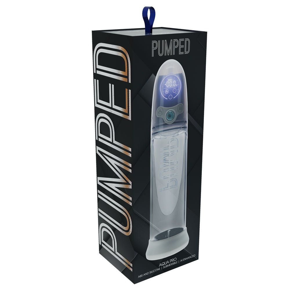 PUMPED Aqua - Pro Auto Pump - AI - Enabled Submersible Auto Penis Pump - PUMPS