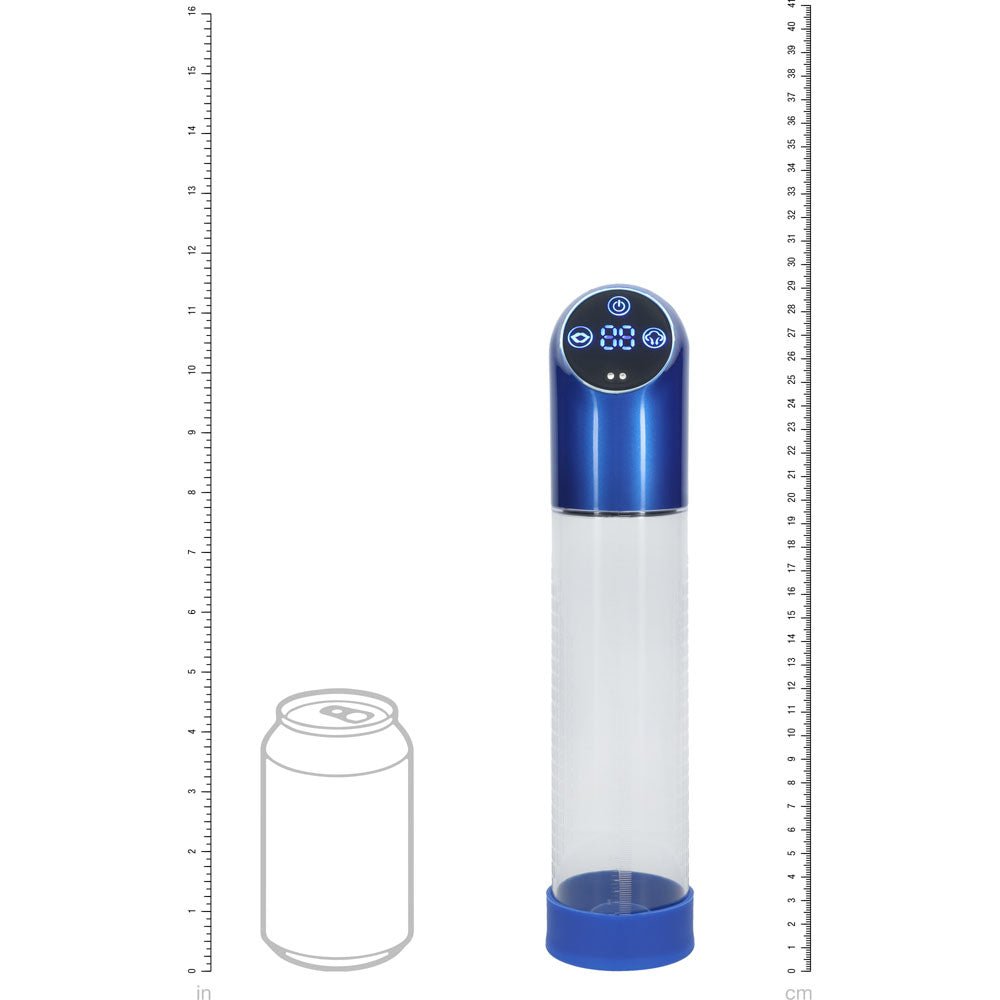 PUMPED Automatic Waterproof Pump - Metal Blue - PUMPS
