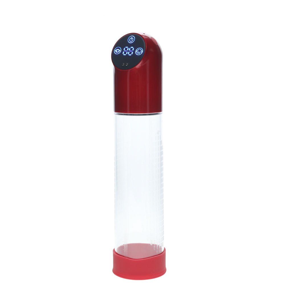 PUMPED Automatic Waterproof Pump - Metal Red - PUMPS