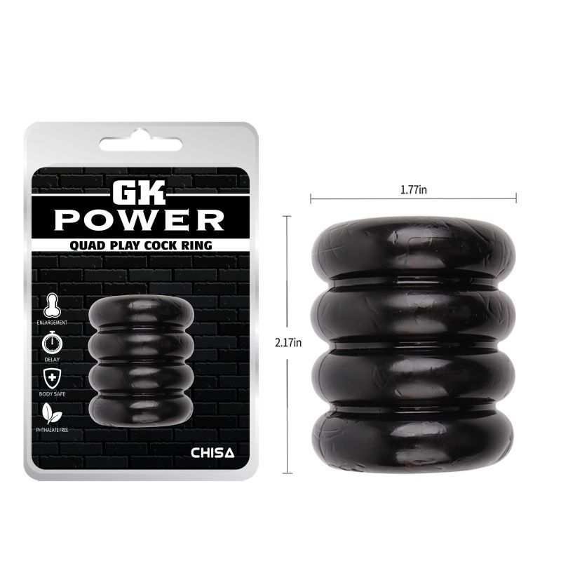 Quadplay Cock Ring Double Stimulation Cock Ring - Adult Toys