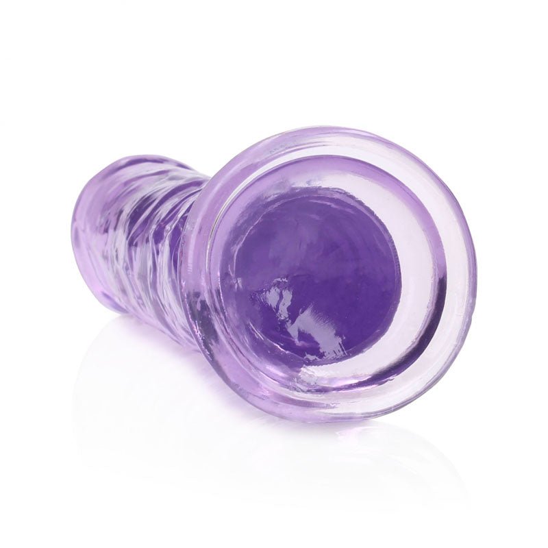 REALROCK 18 cm Straight Dildo - Purple 18 cm (7'') Dong - DONGS