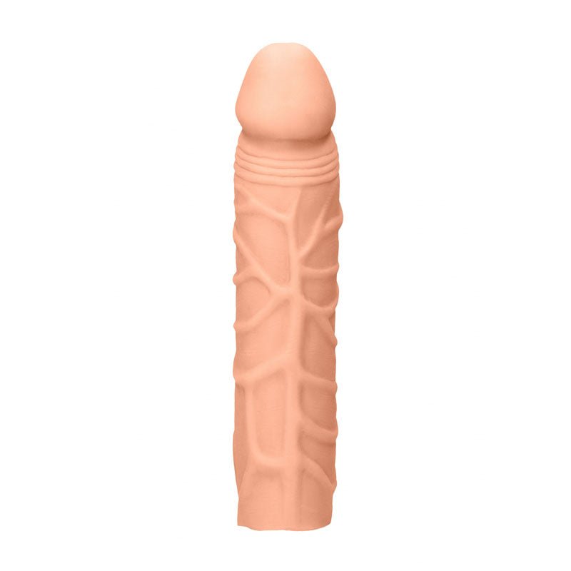 REALROCK 7'' Penis Extender Sleeve – Realistic Flesh TPE Extension - SLEEVES