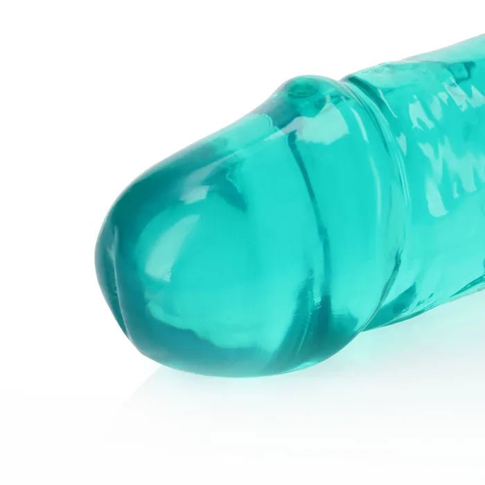 RealRock Double Dong Turquoise Sex Toy 14inch - DONGS