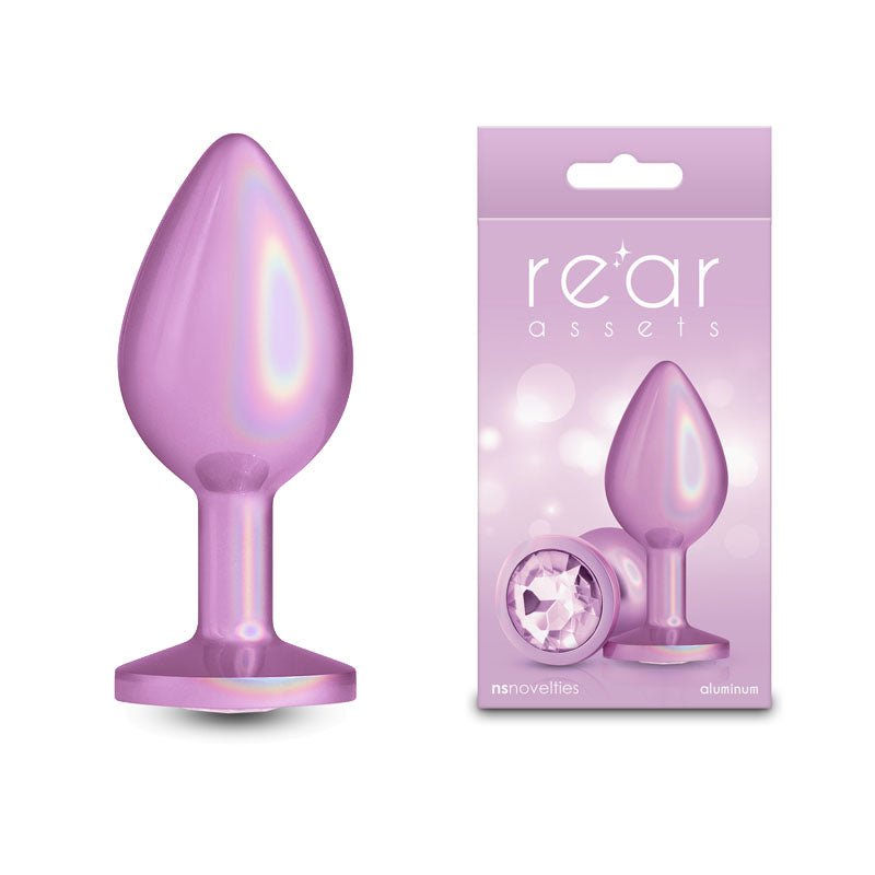 Rear Assets Iridescent Pink - Medium Iridescent Pink 8.2 cm - ANAL TOYS