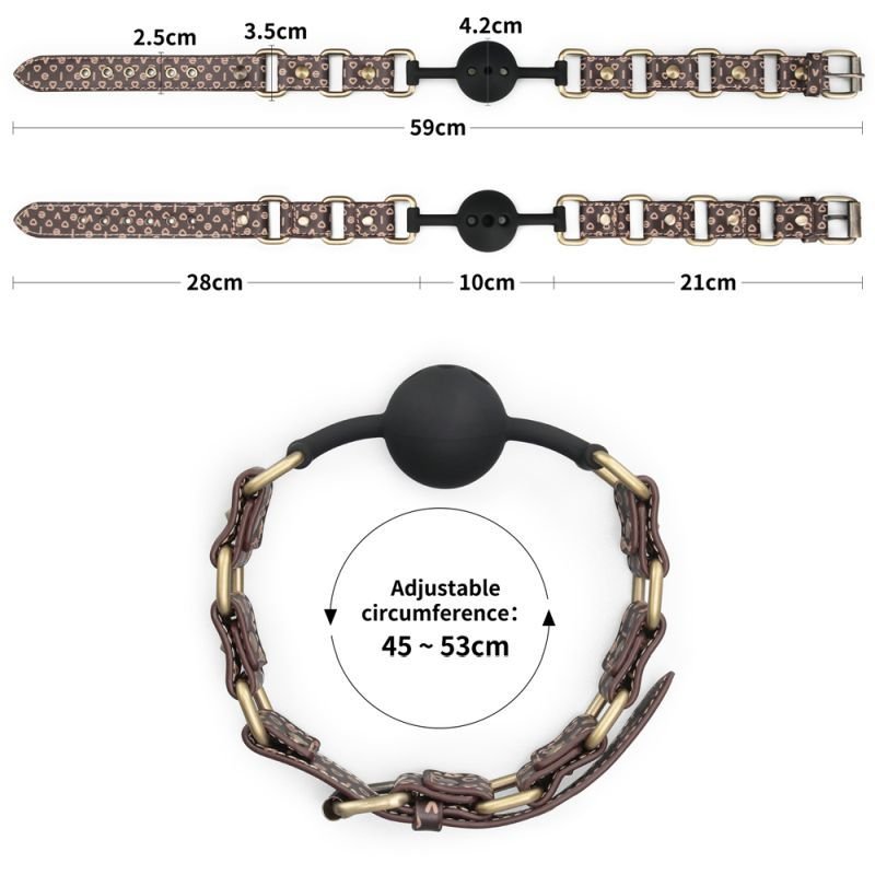 Rebellion Reign Ball Gag - Adult Toys