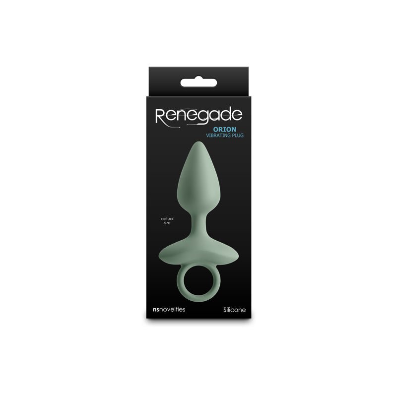 Renegade Orion - Sage - Green Vibrating Butt Plug - ANAL TOYS