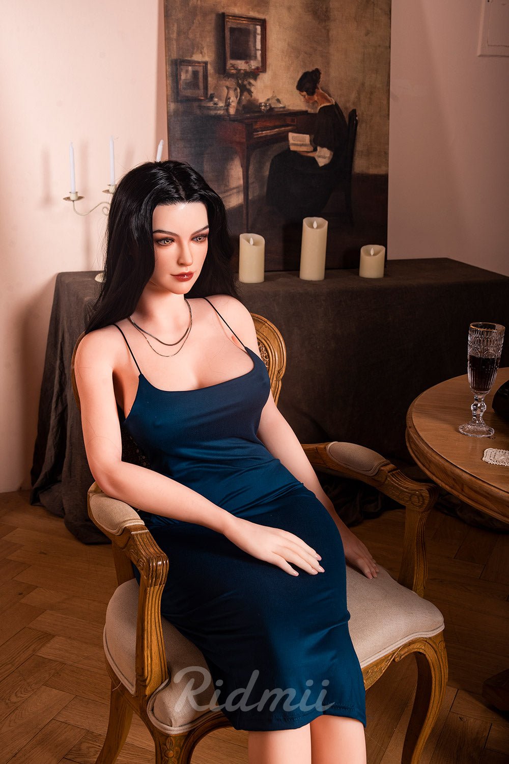 Ridmii Karyn Plus Silicone Head Love Doll 163cm With Medical Grade TPE Body - Sex Doll