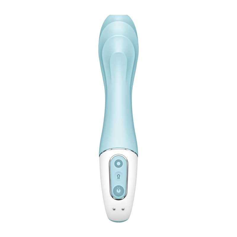 Satisfyer Air Pump Vibrator 5+ Blue - Adult Toys