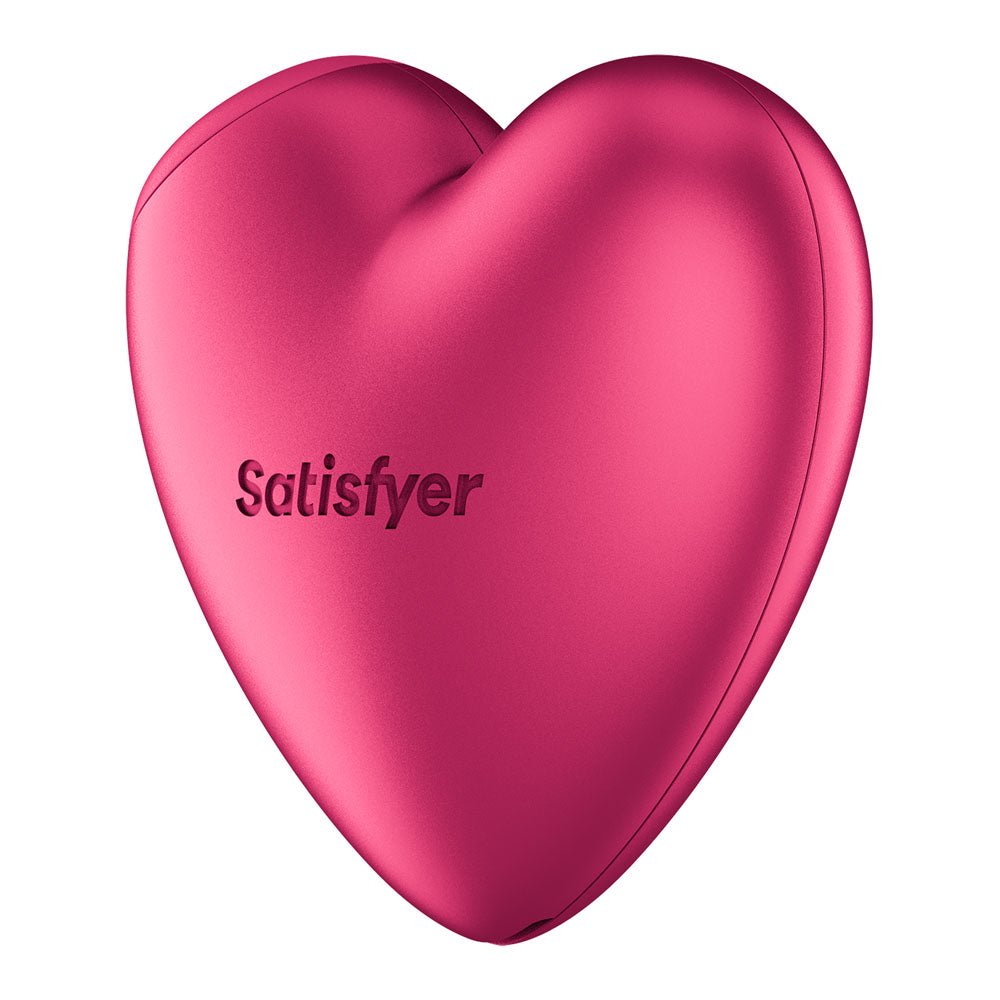 Satisfyer Cutie Heart Battery Operated Air Pulsation Stimulator - AIR PULSATION - PREMIUM