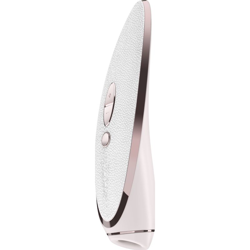 Satisfyer Luxury Pret - a - Porter Air Pulse Vibrator | Leather & Metal - Adult Toys