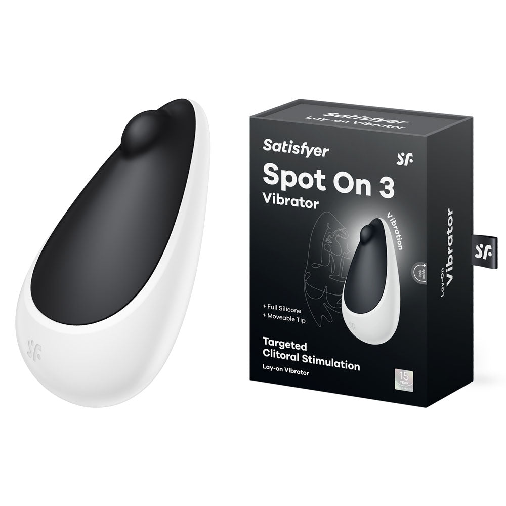 Satisfyer Spot On 3 - Black USB Rechargeable Stimulator - STIMULATORS - PREMIUM